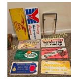 Vintage Signage Collection: Unique Americana and L