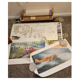 Vintage Piper Aircraft Art Collection: A Tribute t