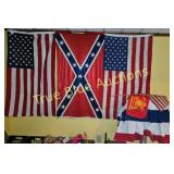 Historic Flags Collection: American and Confederat