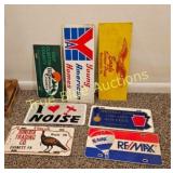 Vintage Advertising License Plates and Signs Colle