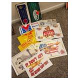 Vintage Aviation and Americana Signage Collection