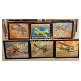 Vintage Aviation Art Collection: A Tribute to Clas