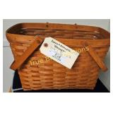 Vintage Longaberger Basket (1991) - Handwoven Coll