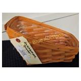 Vintage Longaberger Handwoven Basket - 1991 Collec