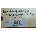 Vintage Longaberger Basket (1991) - Handcrafted Co