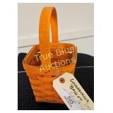 Vintage Longaberger Handwoven Basket (1993) - A Co