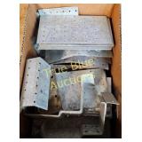 Assorted Metal Brackets and Plates - Lot #176