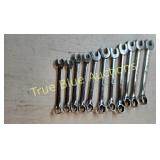 Crescent Brand Wrench Set - 11 Polished Chrome Too