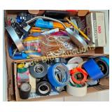 Assorted Office Supplies and Craft Materials - Per