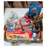 Comprehensive Crafting Supplies Lot: Paints, Brush