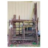 Vintage Metal Scaffolding Frames - Perfect for Res