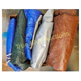 Assorted Heavy-Duty Tarps - Versatile Protection f