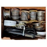 Vintage Soldering Supplies and Wire Collection - P