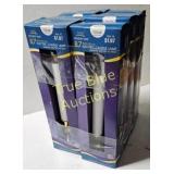Set of 4 Holiday Time Electric Candle Lamps - Eleg