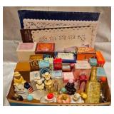 Charming Vintage Collectibles Lot: Figurines, Boxe