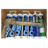 Caulking Gun with Sealants