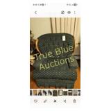 Vintage Upholstered Armchair