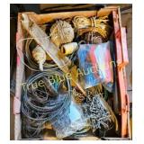 Box of Various Wires and Twines