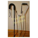 Unique Collection of Mobility Aids: Vintage Canes