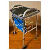 Versatile Rolling Utility Cart with Storage and Cu
