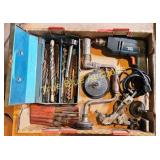 Assorted Tools and Drill Set