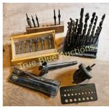 Forstner Bit Set and Drill Accessories