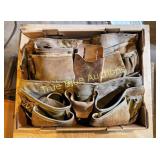 Leather Tool Belt Set
