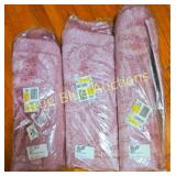 Luxurious Mauve Plush Towels Set - Soft and Absorb