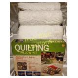 Vintage Quilting Pillow Kit - Complete Craft Set f