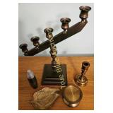 Brass Candle Holders and Decorative Accessories Se