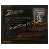 Vintage Zenith Stereo Video Recorder - Model VR420
