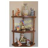Charming Vintage Bunny Figurine Collection with De