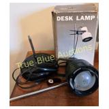 Vintage Adjustable Desk Lamp with Original Box - M