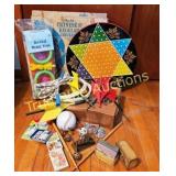 Vintage Playtime Collection: Classic Games and Toy