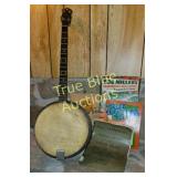 Vintage Banjo with Instructional Materials - A Mus