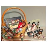 Charming Winter Wonderland: Vintage Snowman Collec