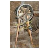 Vintage Industrial Fan: A Unique Piece of Mechanic