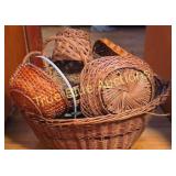 Handcrafted Wicker Basket Collection - Artisan Wea