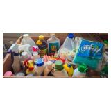 Assorted Cleaning Supplies and Household Essential