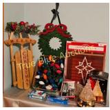 Charming Holiday Decor Collection: Lights, Nativit