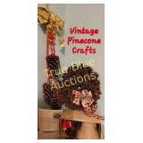 Charming Vintage Pinecone Crafts: A Festive Touch