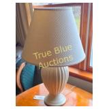 Elegant Vintage Table Lamp with Textured Shade