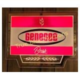 Vintage Genesee Beer Neon Sign - A Collector