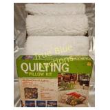 Vintage Quilting Pillow Kit - Complete Craft Set f