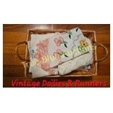 Charming Vintage Doilies & Runners Collection