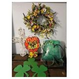 Whimsical Seasonal Decor Collection: Wreaths, Sham