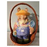 Charming Vintage Rabbit Planter - Perfect for Gard