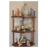 Charming Vintage Bunny Figurine Collection with De