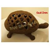 Vintage Cast Iron Turtle Decorative Piece