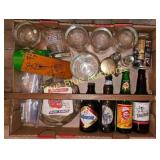 Vintage Beer Memorabilia Collection: Unique Glasse